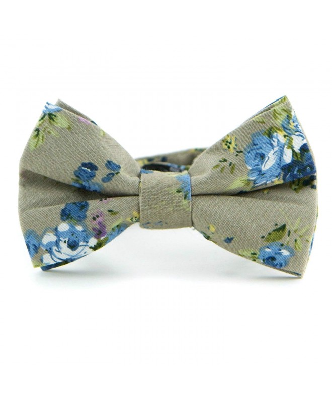 Littlest Prince Couture Taupe Floral