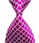 Purple White Crossed Necktie Holiday