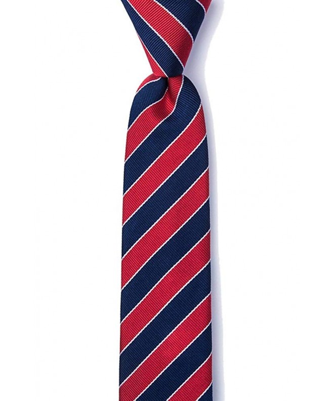 American Striped Stripe Skinny Necktie