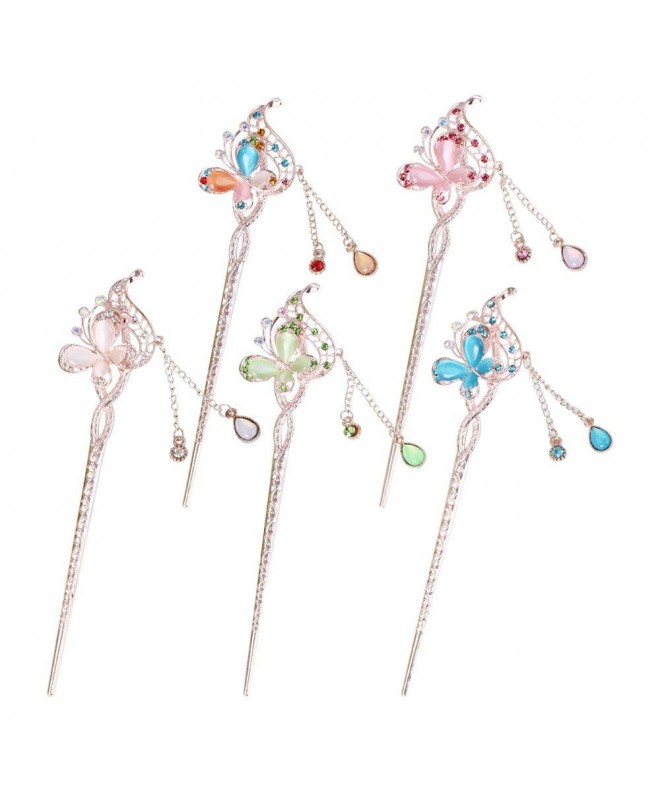 Eastlion Chinese Hairpins Accessories Butterfly