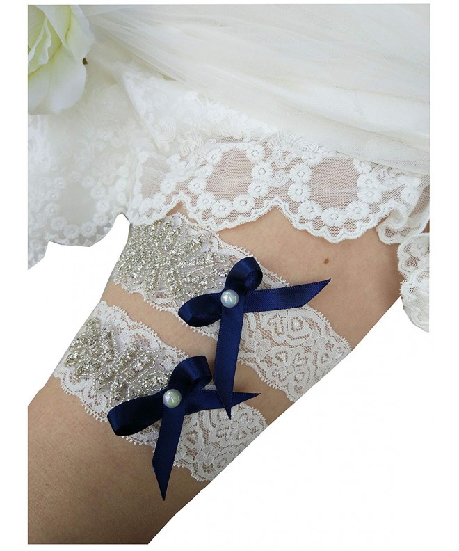 Rhinestones bridal garter wedding garters