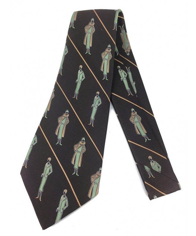 Lady Vintage Tie Jacquard Necktie