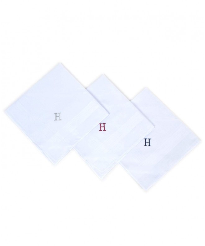 Boxed Initial Cotton Handkerchiefs initial