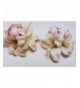 Ivory White Coral Hair Flowers