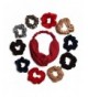 Carrie Scrunchies Headbands Colorful Brushed