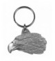 Eagles head Antiqued Key Chain