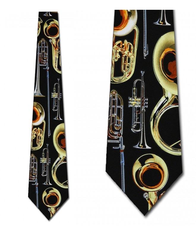Brass Instruments Necktie Three Rooker