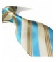 Extra Golden Striped Woven Necktie