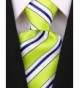 Neckties Scott Allan Striped Green