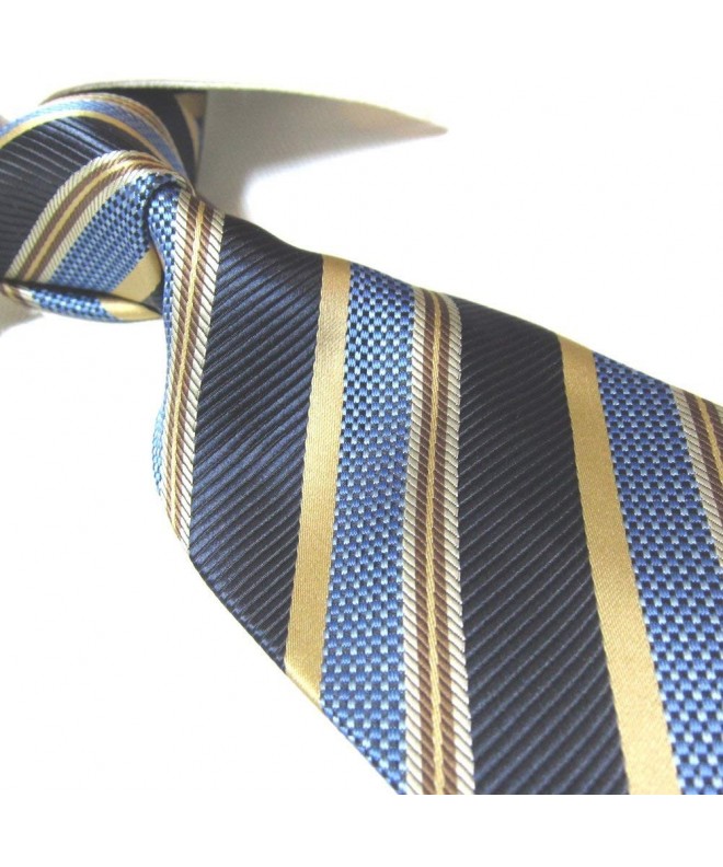 Fashion Microfibre Stripe Jacquard Necktie