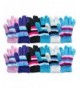 excell Womens Winter Gloves Striped