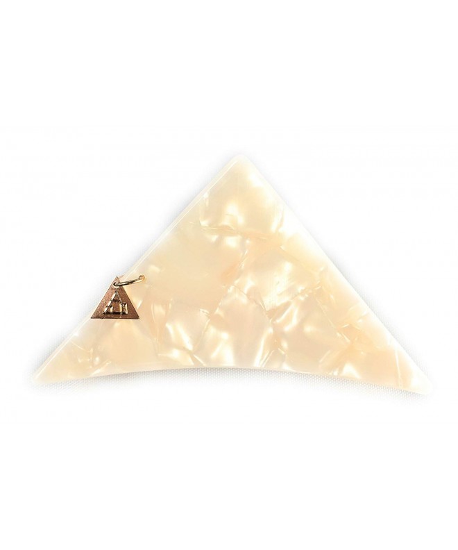 Luxury Triangle Gorgeous Marble White
