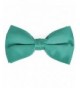 boxed gifts Solid banded Bowtie Turquoise
