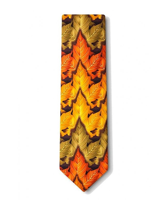 Autumn Leaves Harvest Necktie neckwear