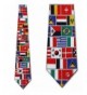 Tieguys 501050 World FLAGS Neckties