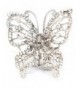 Fashion silver color quality butterfly