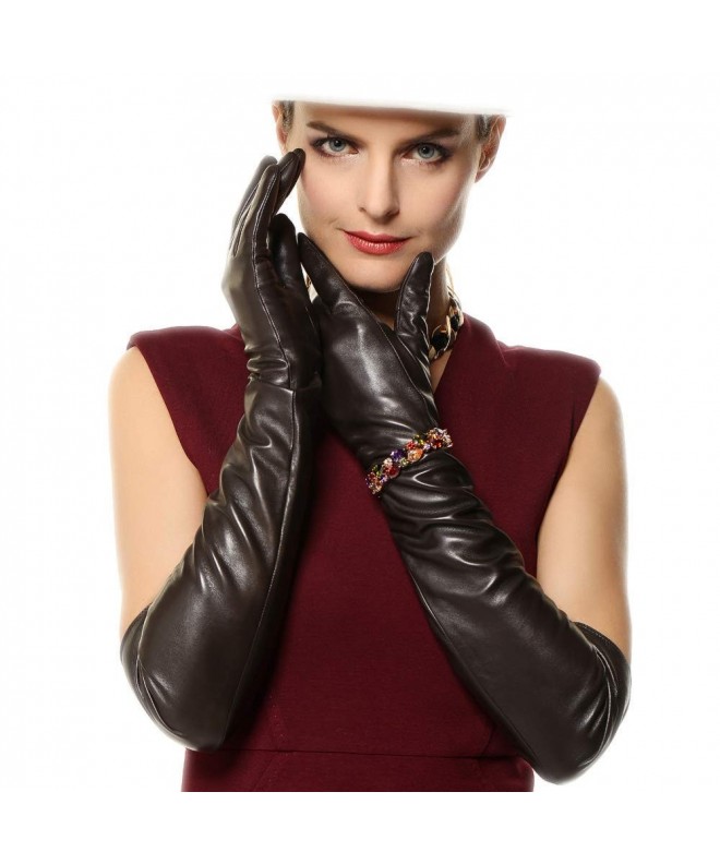 Womens Leather Touchscreen Texting Dressing