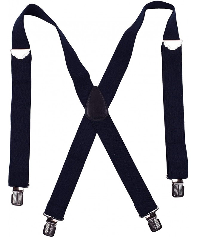 WDSKY Mens Suspenders Adjustable Heavy