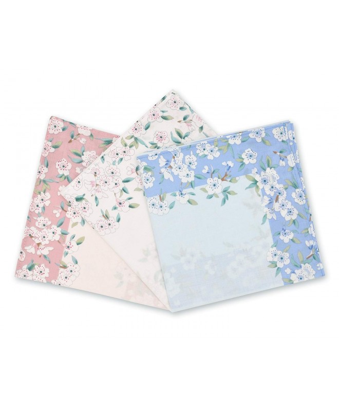 Milesky Womens Handkerchiefs Premium Blossom