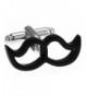 MRCUFF Moustache Cufflinks Presentation Polishing