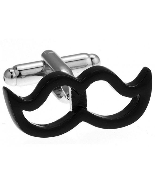 MRCUFF Moustache Cufflinks Presentation Polishing