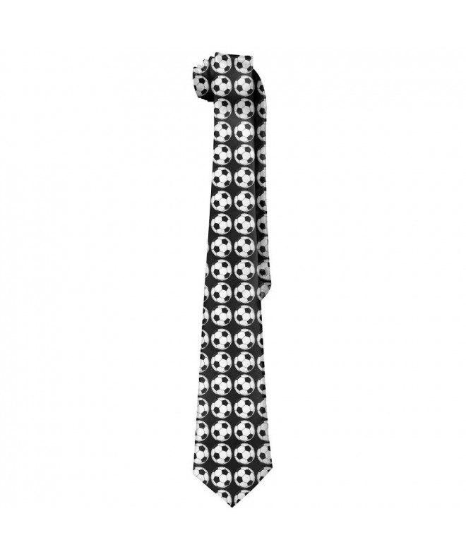 SOCCER PRINTS Necktie Skinny Neckwear