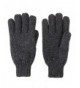 Bruceriver Mens knitted Gloves Anthra