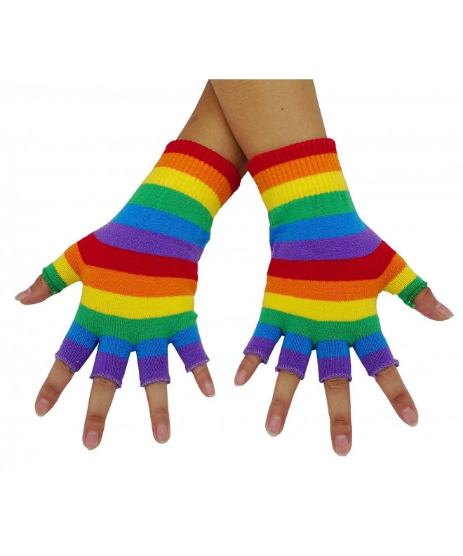 Bienvenu Unisex Convertible Fingerless Rainbow