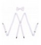 SUNNYTREE Suspender Bowtie Adjustable Elastic