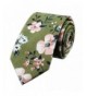Elegant Floral Printed Necktie Chinese