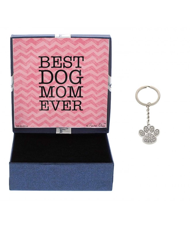 Mothers Crystal Adorned Keychain Gift