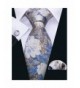 Barry Wang Paisley Neckties Handkerchief Cufflinks