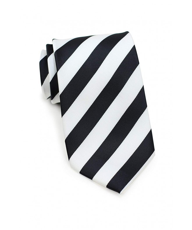 Bows N Ties Necktie Business Striped Microfiber