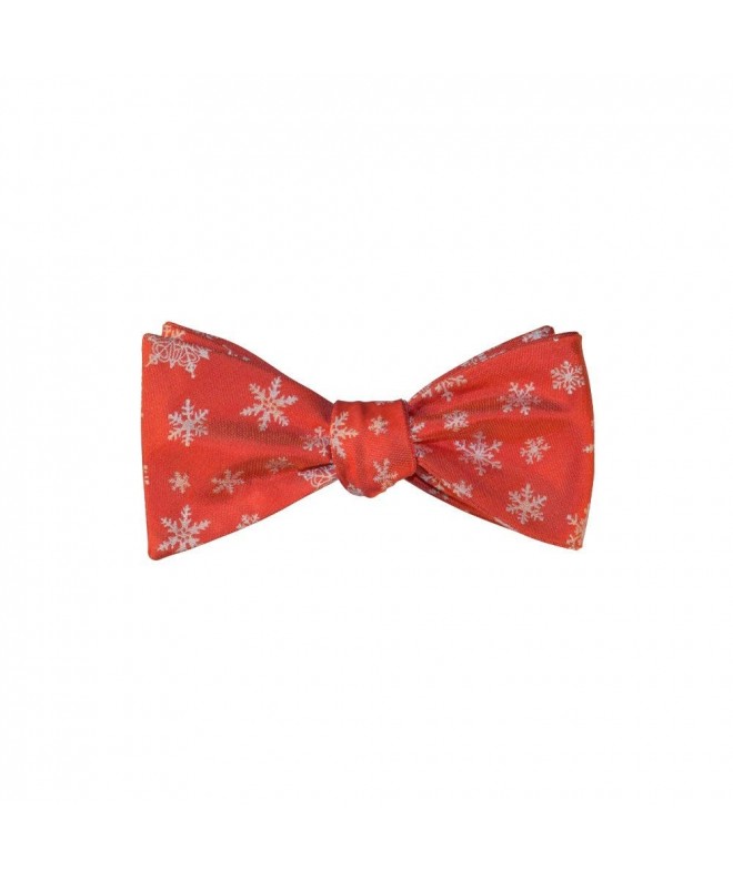 Christmas Tie Snowflakes Polyester Adjustable