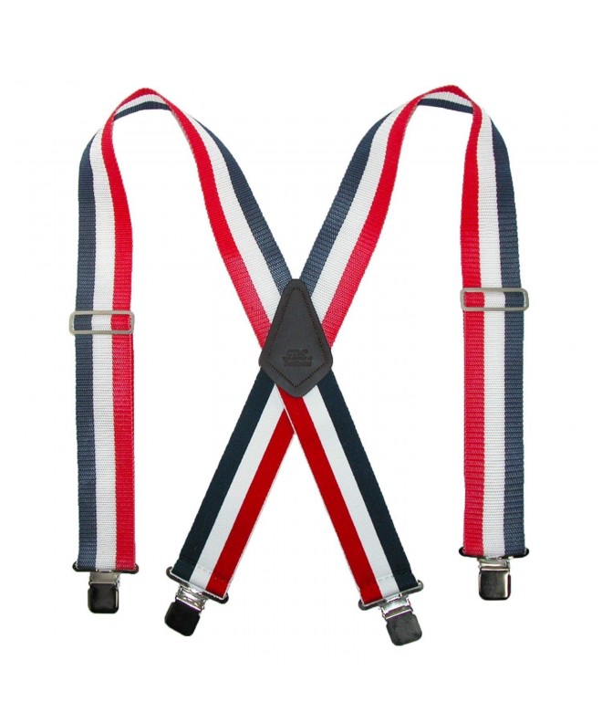 CTM Non Elasticized Construction Clip End Suspenders