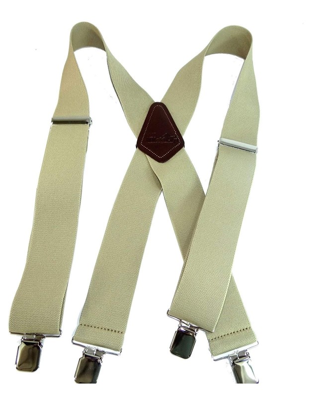 Contractor Suspenders X back Patented No slipSilver