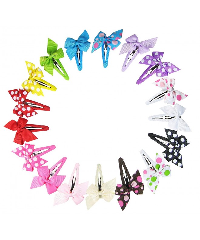 Pinwheel Bow Boutique Barrettes Toddlers Accessories