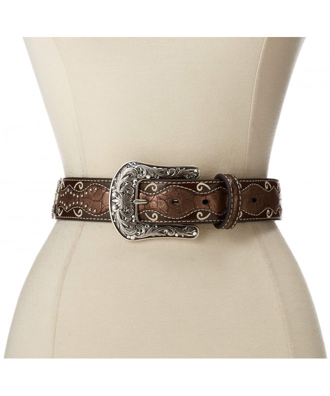 Ariat Womens Patent Inlay Crystal