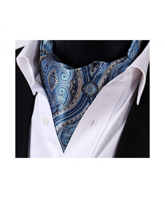 Enmain Paisley Jacquard Woven Cravat