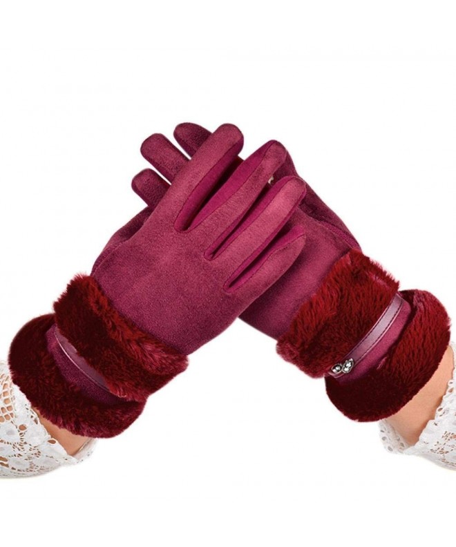 Women Gloves Forthery Screen Winter