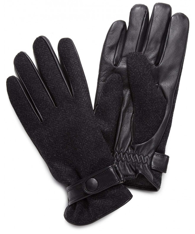 Amicale Plaid Glove Black Medium