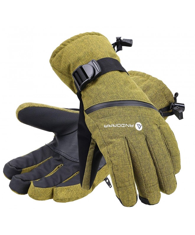 Livingston Touchscreen Winter Gloves Zipper