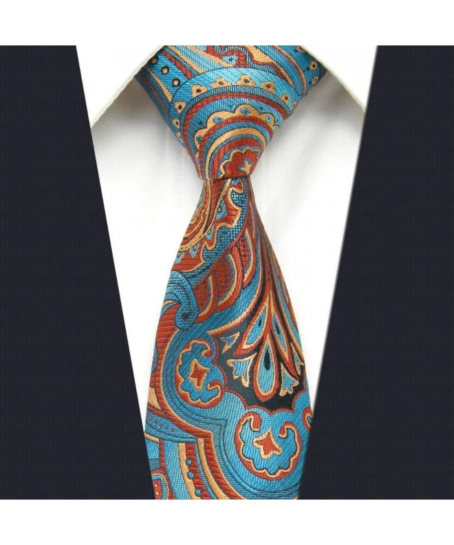 Geometric Multicolored Necktie Wedding Patterned