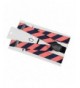 TieMart Bright Coral Striped Suspenders