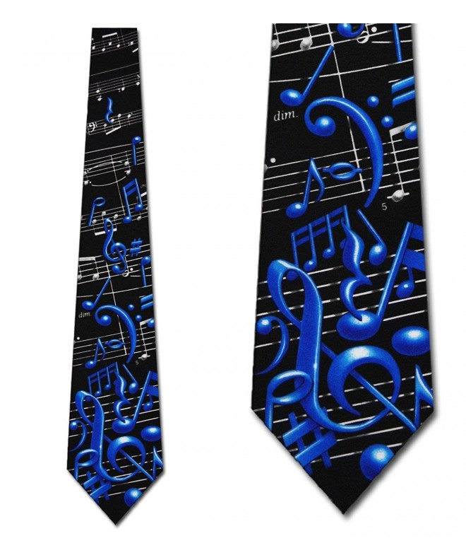 Musical Three Rooker Necktie Neckwear