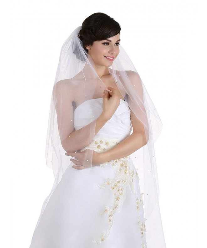 Tier Rhinestone Bridal Wedding Veil