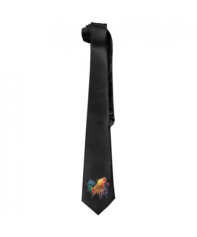 ZHONGJIAN Illustration Colorful Neckties 143 145cm