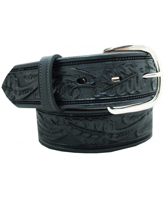 Casual embossed classic western style