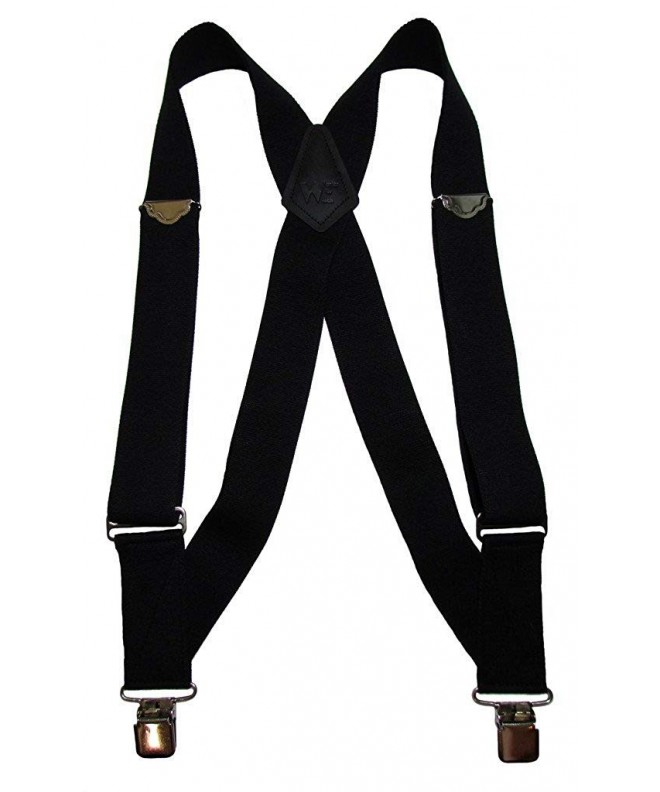 Welch Elastic Clip End Trucker Suspenders