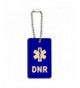 DNR Not Resuscitate Emergency Rectangle